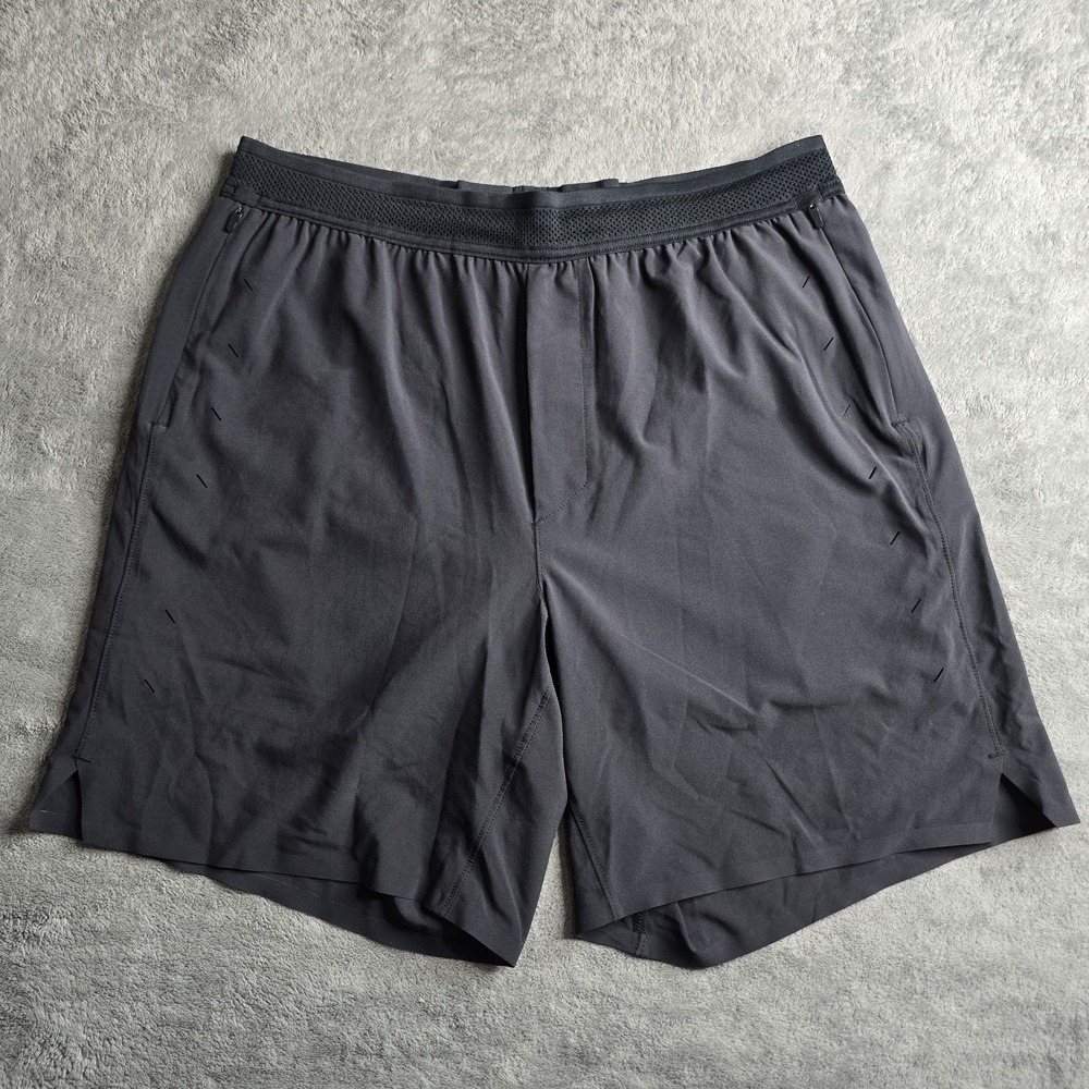Ten Thousand Shorts Mens M Black Session Performance Athletic 7" Gym Training